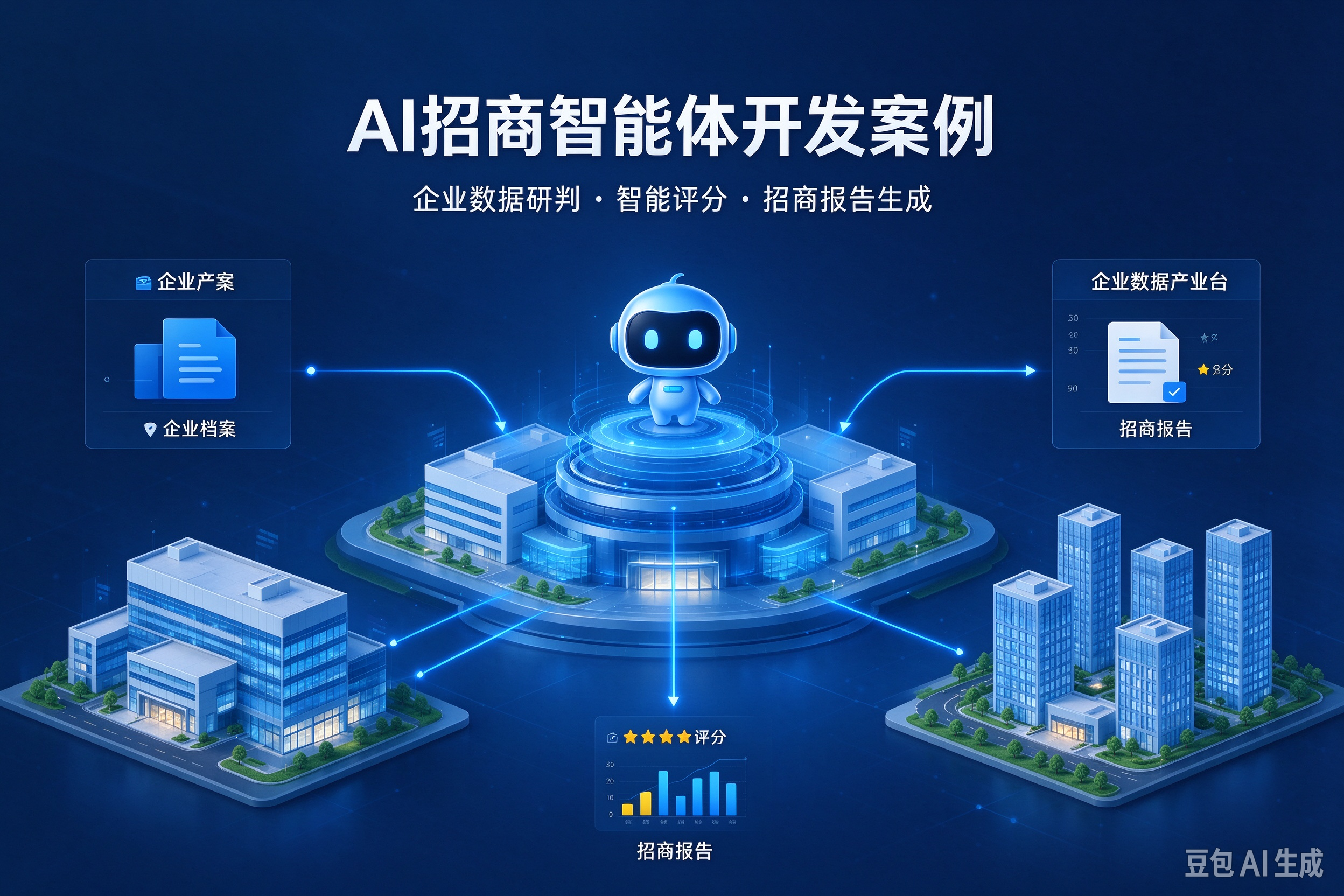 产业园招商智能体分析系统开发案例